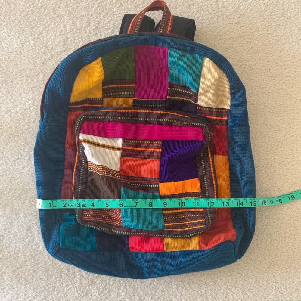 Hipster Bohemian Eclectic colorful fabric bag